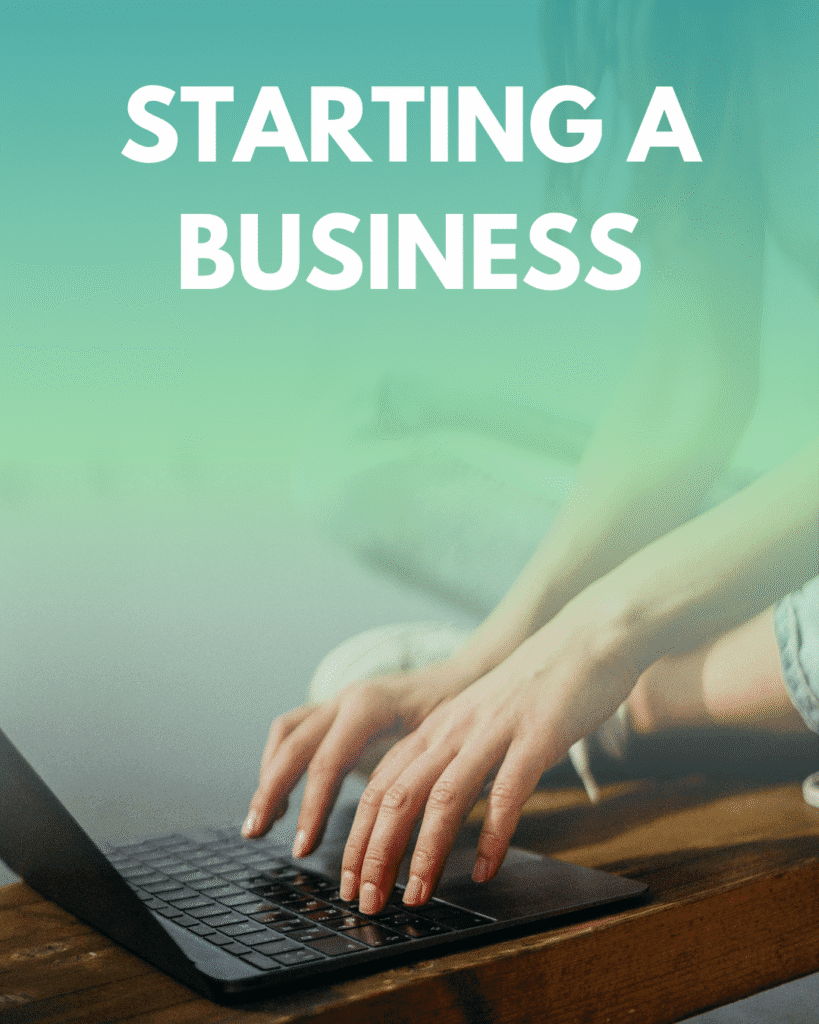 Starting a business
